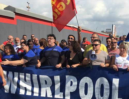 Whirlpool, Fiom-Cgil: “Non è il momento delle polemiche, chiediamo rispetto per i lavoratori”