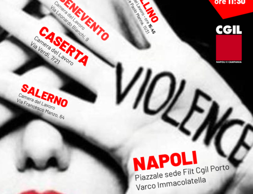 Violenza sulle donne, domani flash mob davanti alle Camere del Lavoro della Cgil in Campania