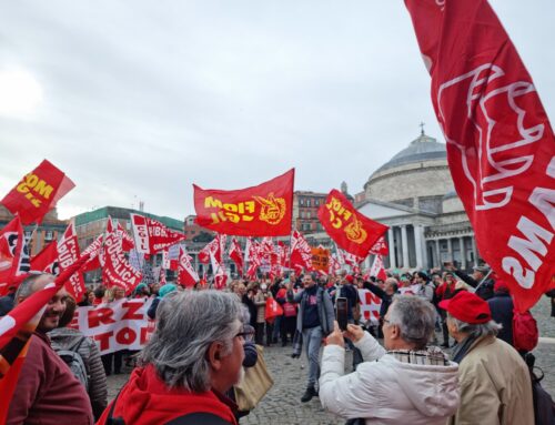Sciopero generale, Cgil Campania: “Più di duemila in piazza Plebiscito, alte adesioni in tutti i settori”