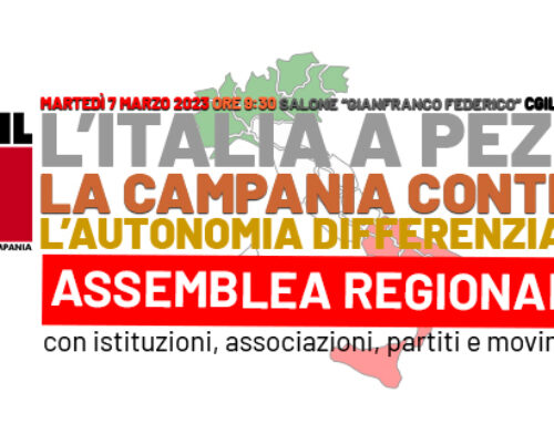 “L’Italia a pezzi: la Campania contro l’autonomia differenziata”| Rivedi la diretta